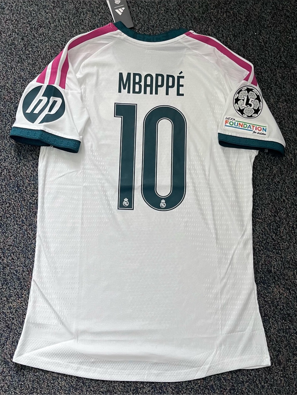 MBAPPÉ 10 REAL MADRID 26/27 HOME PLAYER VERSION JERSEY (L)